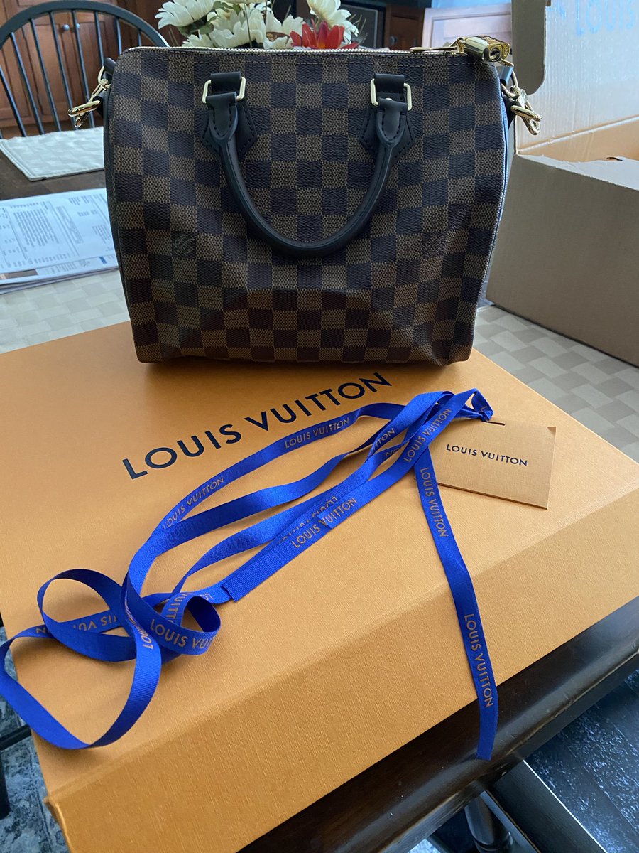 Sk8ter9505's tweet photo. Isn’t she beautiful!  I coached a lot of skating lessons to save up for this.  @LouisVuitton https://t.co/THwovlFYjJ