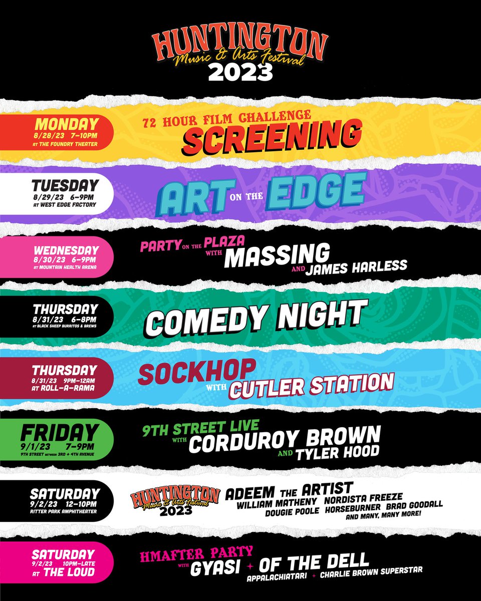 #SockHopStation
Super excited be playing <a href="/HMAFestival/">Huntington Music and Arts Festival</a> !!!