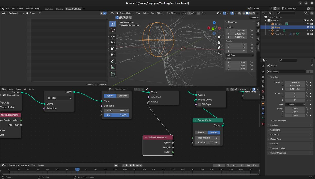 casyopea's tweet image. #creando #Geometrynodes
#b3d