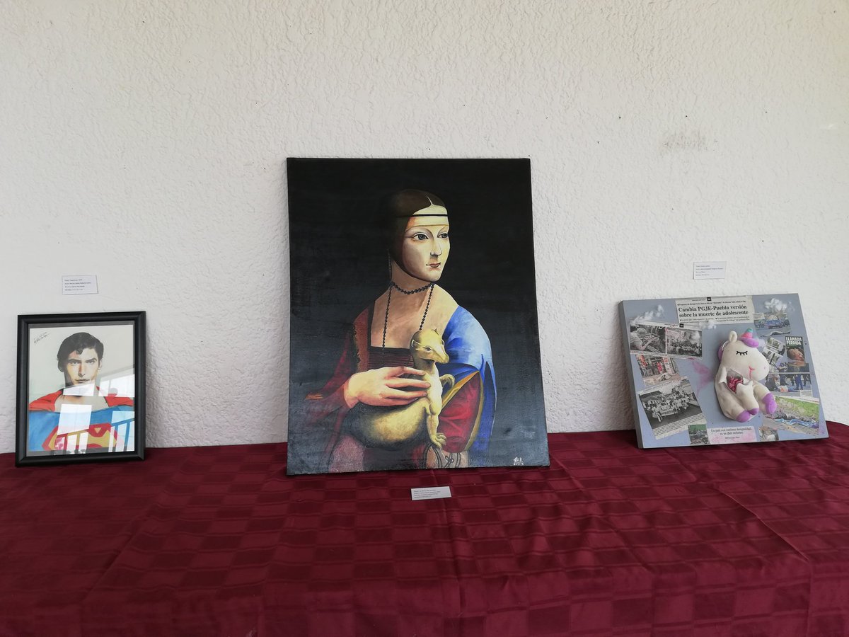 Teresa_FuentesS's tweet photo. Muestra de arte por los estudiantes de Artes Visuales de la EBAN y un egresado de Escuela de Bellas Artes de Chimalhuacán en el centro cultural Iztapalapa
#CapitalMulticultural
#Iztapalapa
#Chimalhuacan https://t.co/1sJi3jiefR