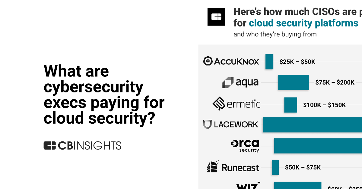 CISOs are paying anywhere from $10K to $800K per year to acquire solutions that protect critical data and operations in cloud environments. We dig into buyer perspectives on what drove their vendor selection: cbi.team/448icvk
