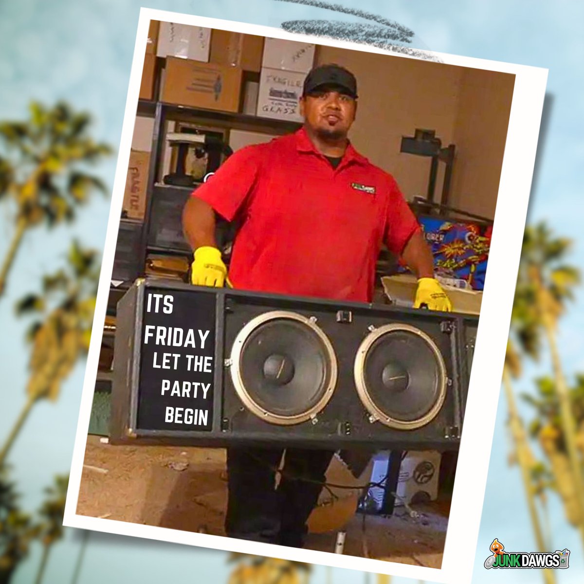 TheJunkDawgs's tweet image. Get your speakers and and let the party begin! 🎶🔊 🎉 🚚 🐾  #JunkDawgsPartyMode #WeekendCleanup #LetTheFunBegin #Friday #Viernes #Weekend

#Junkdawgs #Junk #Junkremoval #Junkservice #California #Riverside #Inlandempire #Redlands #Hauling