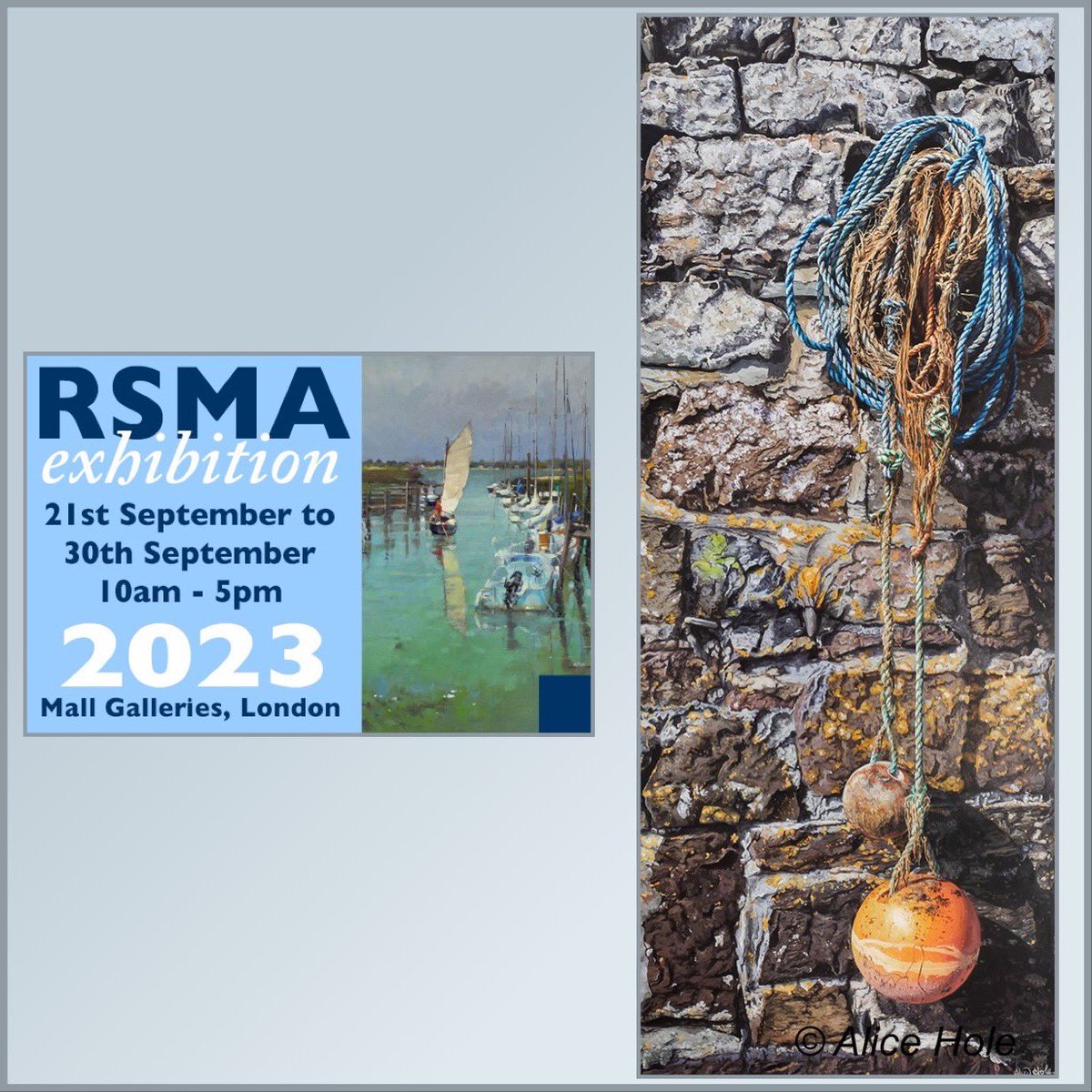 Beyond thrilled that ‘Against the Wall, Cadgwith’ has been accepted into the Royal Society of Marine Art Exhibition in September in the @mallgalleries ☺️🎉 #rsma #roayalsocietyofmarineart #alicehole #aliceholeartist #cornwall #cornwallart #painting