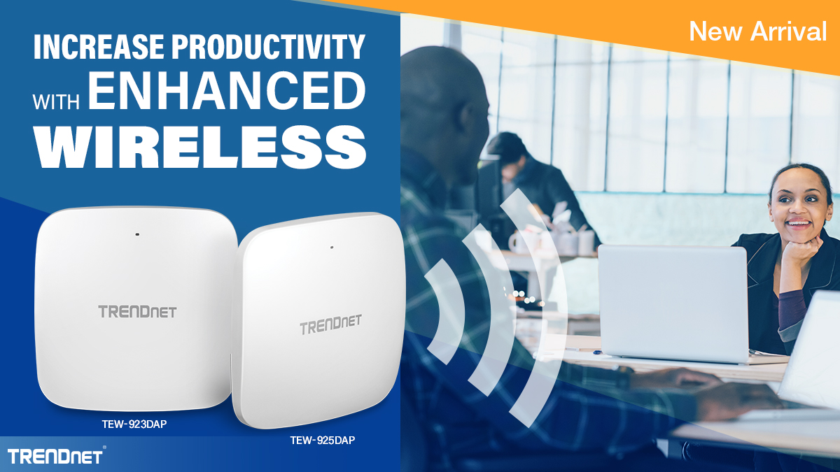 TRENDnet's tweet photo. Check out our new high-performance WiFi 6 PoE+ Access Points! These reliable network solutions can process multiple devices simultaneously while also maintaining high-speed performance for your network. Learn more ! #accesspoint #wifi6 #axwifi https://t.co/ZdYO0ZSzRb https://t.co/d2r6HsbYvb