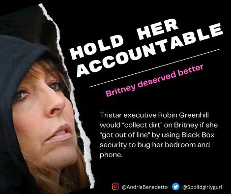 CoryKirkLA's tweet photo. A. Vlasov says Robin workd closely w Blackbox to collect info frm illegal surveillance. She’s dodged sitting down for a depo and hides behind Lou
#JusticeForBritney #freebritneyfriday
@GT_Law
@TheJusticeDept
@nypost
@DailyMailUK
@BBC
@therealroseanne
@RonanFarrow
@ACLU
@nytimes https://t.co/nWh6UbF929
