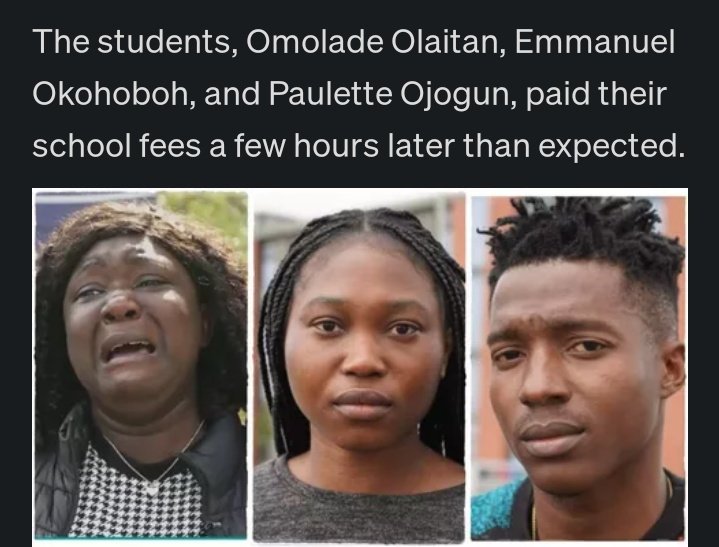These 3 Nigerian student are going to be deported from UK for late payment of their school fees. The school is still holding on to £4,000 of their late payment school fees.

#schoolabroad #ukschool #Uk #nigerianstudent #university #uniben #unilag