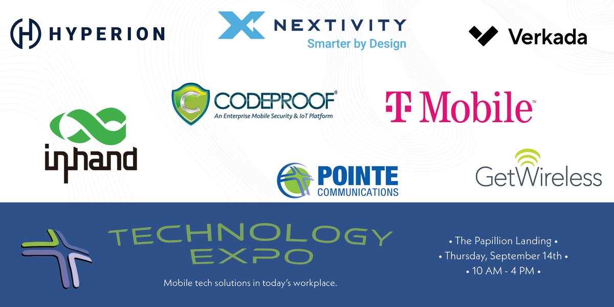 cpitoday's tweet image. Come and meet industry leaders and network with like-minded professionals at the Papillion Landing starting at 10 AM on September 14. Register now!

eventbrite.com/e/technology-e…

#TechExpo2023 #CrossPointeInnovations