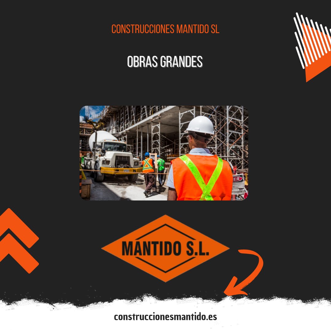 MantidoSl's tweet photo. 🔨🏢 Construcciones Mantido: Expertos en Obras Grandes, Resultados Extraordinarios 🔨🏢 https://t.co/qc75dWnCPn