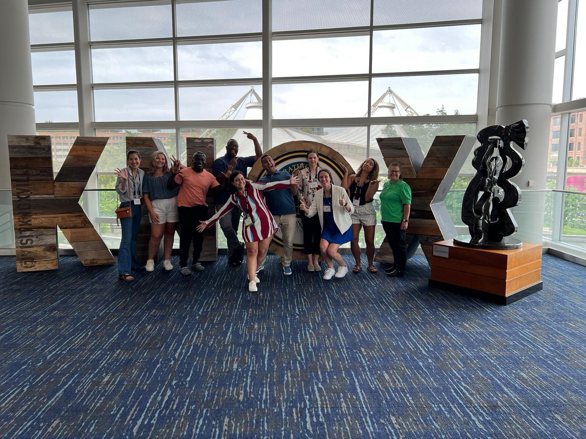 Another successful conference! Proud of our ODU crew for a great showing at ASB 🦁 and a big shoutout to my lab mates for all their help! Can’t wait until next year🥳