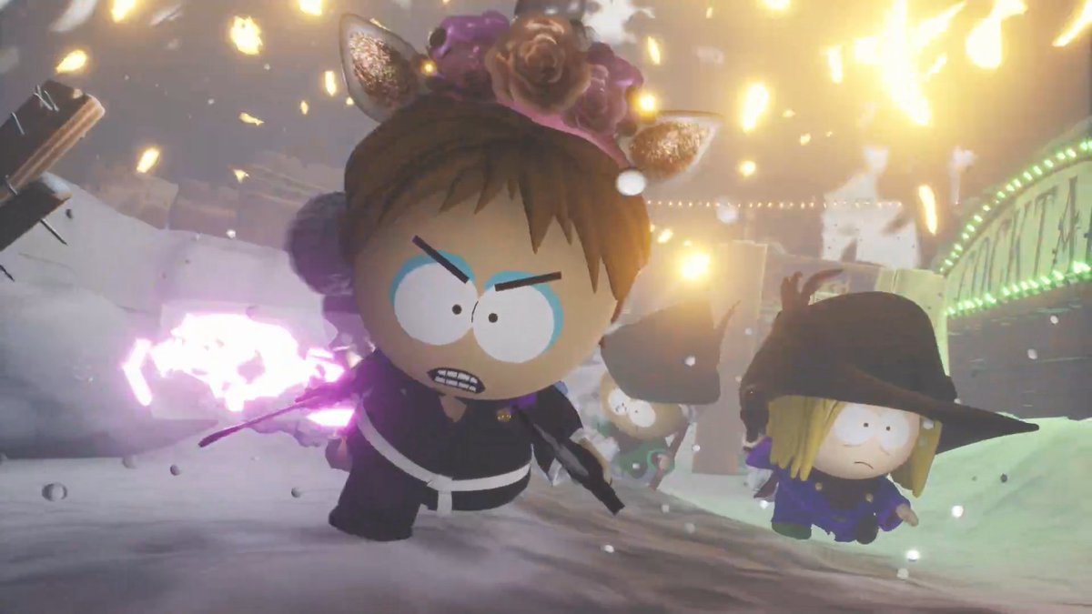 Wario64's tweet photo. THQ Nordic South Park game revealed, co-op mujltiplayer. coming 2024. South Park Snow Day https://t.co/dWKS3onLF4