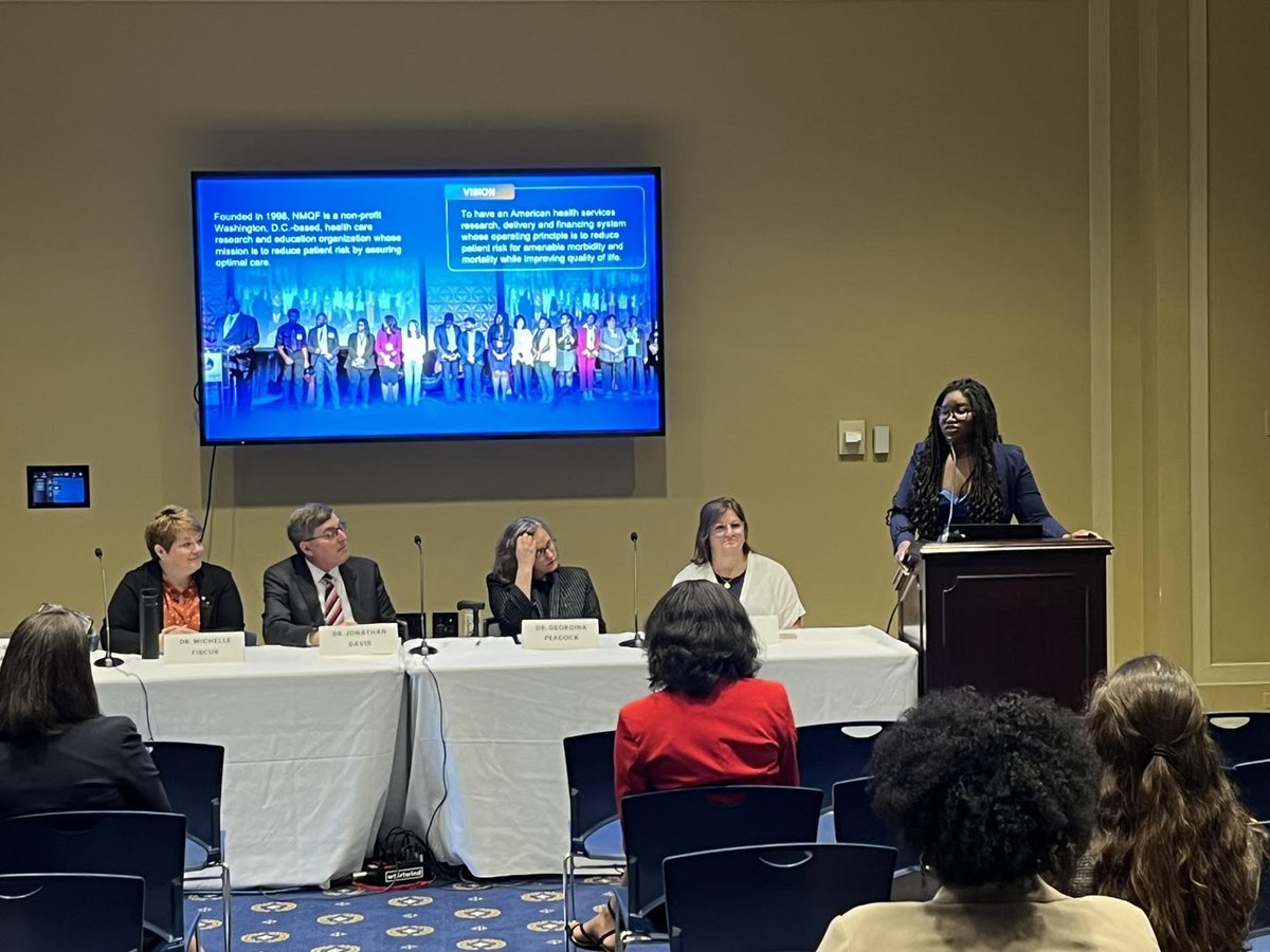 NMQF's tweet photo. At July’s @MarchofDimes congressional briefing on the importance of federal support for access to all vaccines, NMQF’s Adjoa Kyerematen, VP of Communications and Public Affairs, spoke about our vaccine advocacy work.

Watch now. https://t.co/bPLSjqn67T https://t.co/3vAQ6G8hvW
