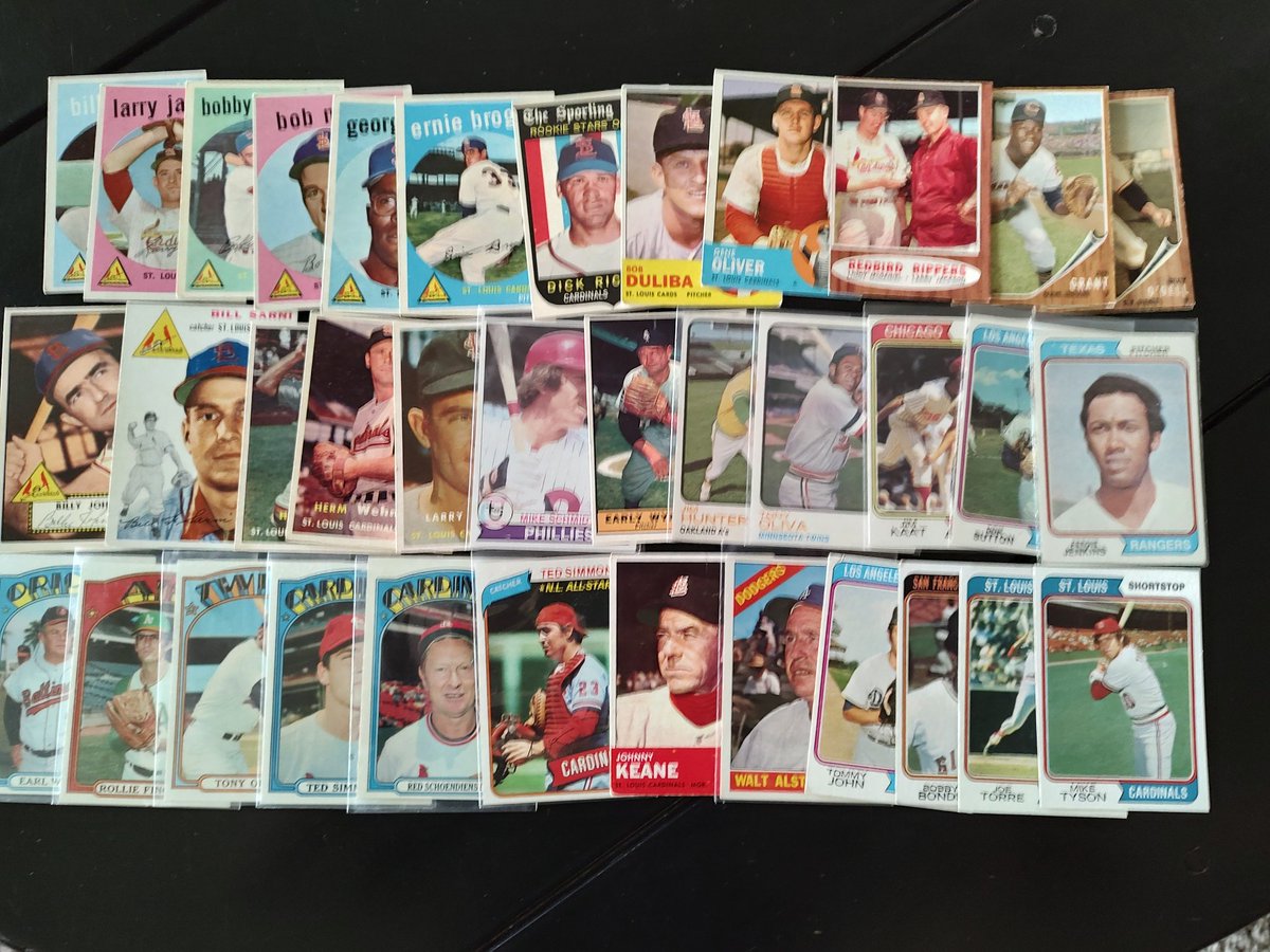 Thanks to <a href="/WesPothington/">Timothy Poth</a> for this mail order received today. Lots of Cardinals and Hall of Gamers.
