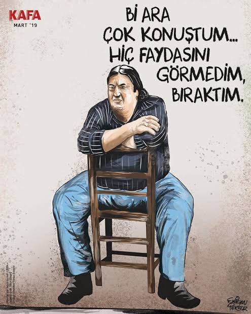 erslncnr's tweet photo. Hiç faydasını görmedim, sustum... https://t.co/Jz5Elo4YFZ