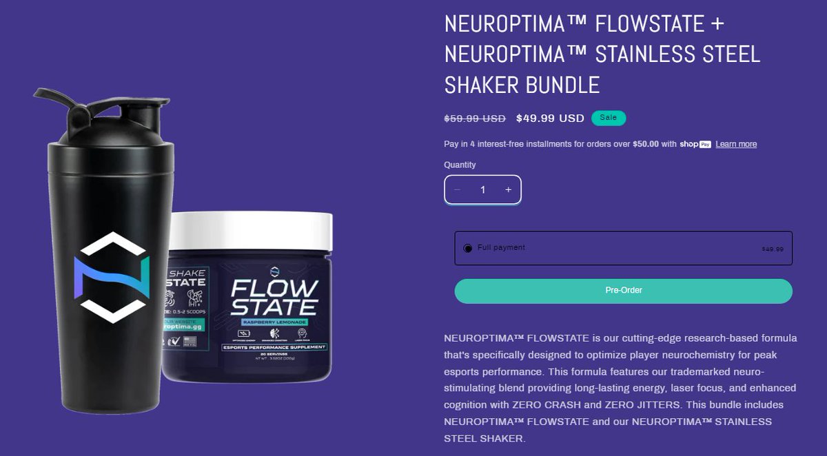 Bailey Klemmensen (@iiklemm) on Twitter photo 🧪6x NEUROPTIMA™ FLOWSTATE BUNDLE GIVEAWAY!🧪
Like any good duo, this project is rooted in chemistry:
6 BUNDLES 👉 3 DUOS
How to Enter:
- Like + RT
- Follow @NEUROPTIMA & <a href="/iiKlemm/">Bailey Klemmensen</a>
- Tag your duo
- Drawing every 24 hours 🧪6x NEUROPTIMA™ FLOWSTATE BUNDLE GIVEAWAY!🧪
Like any good duo, this project is rooted in chemistry:
6 BUNDLES 👉 3 DUOS
How to Enter:
- Like + RT
- Follow @NEUROPTIMA & <a href="/iiKlemm/">Bailey Klemmensen</a>
- Tag your duo
- Drawing every 24 hours
