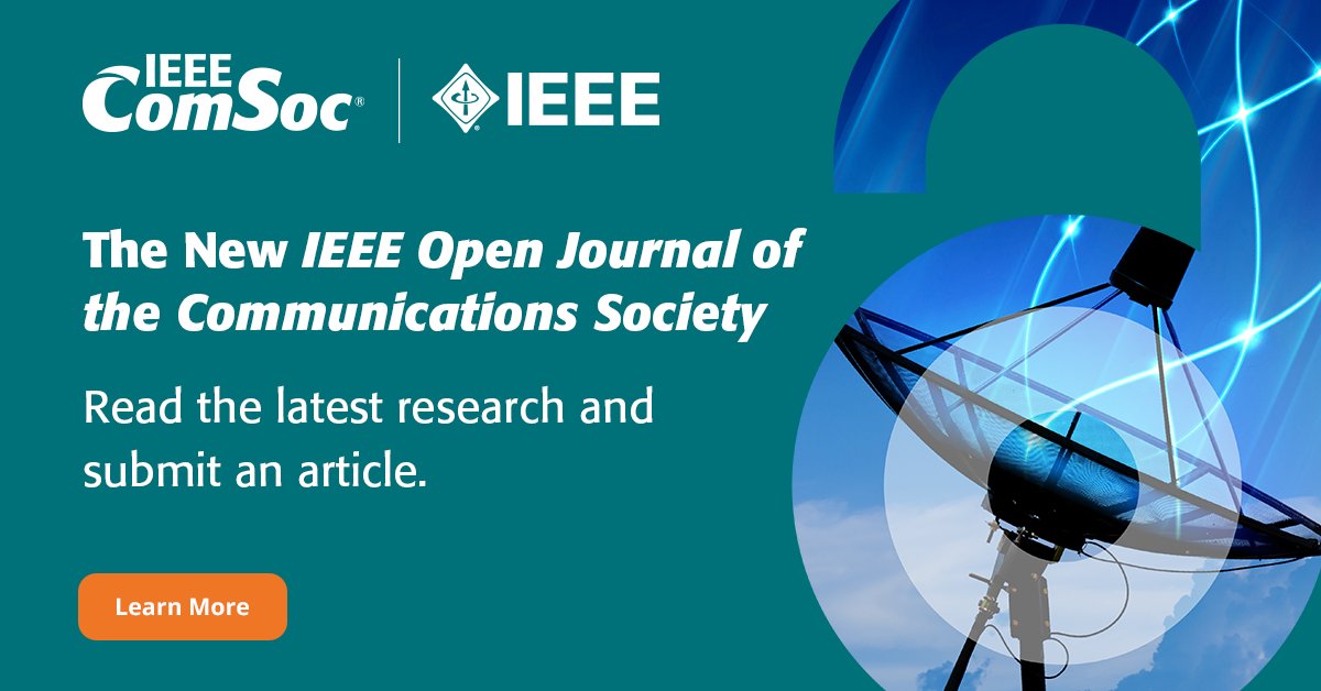 An open-access all-electronic journal publishing original high-quality manuscripts on advances in state-of-the-art telecommunication systems and networks. This journal reaches 5 million unique monthly users of the IEEE Xplore® Digital Library.

Learn More: bit.ly/3OTRQsw