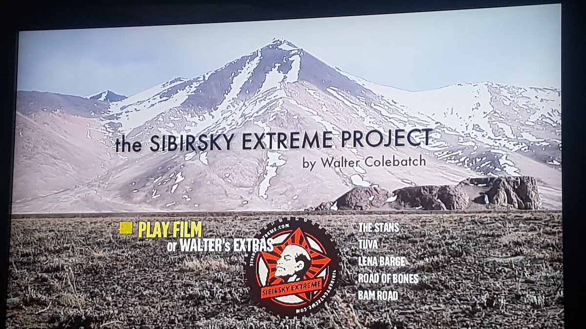 CandyMUFF's tweet photo. Tonight's movie  🍿

#WalterColebatch #SibirskyExtremeProject https://t.co/axstXzKlk0