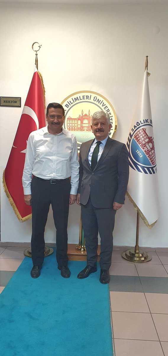 Cumhurbaşkanımız tensipleriyle Sağlık Bilimleri Üniversitesi Rektörlüğüne atanan Prof.Dr. Kemalettin Aydın'a hayırlı olsun ziyaretinde bulunduk.
<a href="/Dr_K_Aydin/">Prof Dr Kemalettin AYDIN</a>