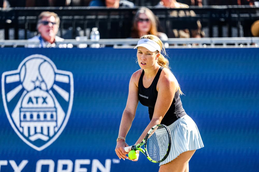 DropShot_Series's tweet photo. No sets were dropped in the making of this National Bank Open quarterfinals.🤩   
(Except in the qualifying rounds.📷)   

 In the MAIN DRAW, Elina Svitolina, Maria Sakkari, and wild card Leylah Fernandez all fell to the qualifier DANIELLE COLLINS!  #tennis https://t.co/YvuPq8PML5