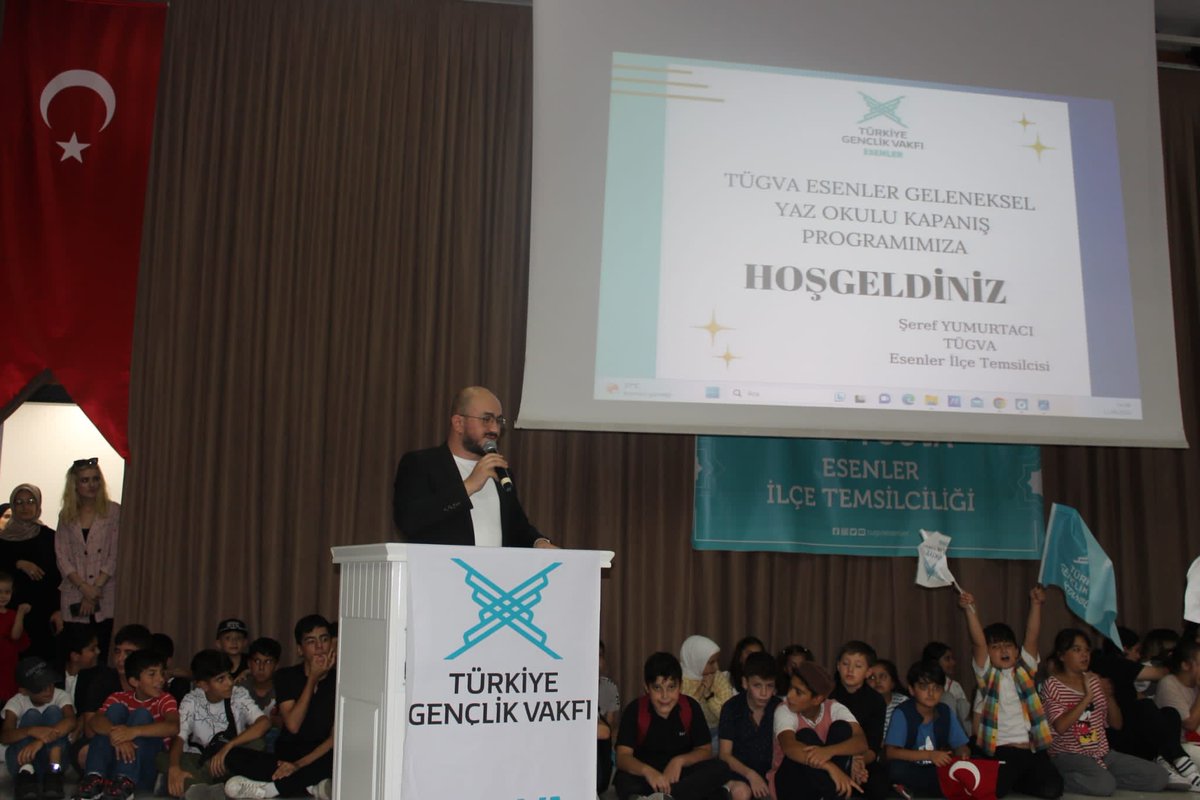 IstmemHBO's tweet photo. İstanbul Hayat Boyu Öğrenme Yaz Okulu Kurslarımız, Öğrenirken Eğlendiriyor ! 
TÜGVA ile iş birliği kapsamında Esenler Geleneksel  Yaz Okulu kapanış programı Esenler Kültür Merkezi’nde gerçekleştirildi. @tcmeb @Yusuf__Tekin @mebhbogm @cengizmete @istanbulilmem @memleventyazici https://t.co/0rAYEccNsy