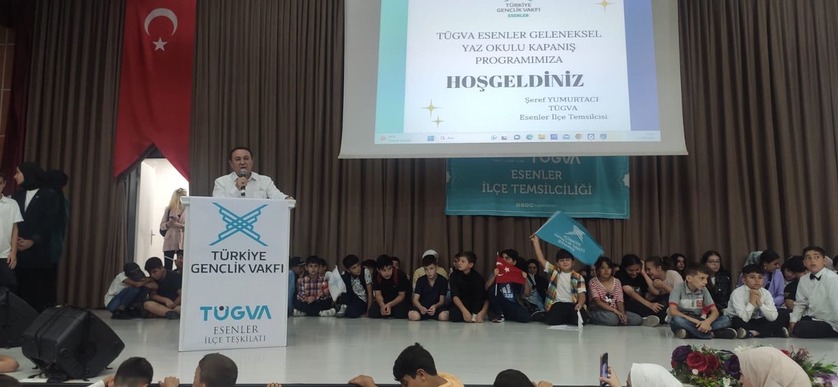 IstmemHBO's tweet photo. İstanbul Hayat Boyu Öğrenme Yaz Okulu Kurslarımız, Öğrenirken Eğlendiriyor ! 
TÜGVA ile iş birliği kapsamında Esenler Geleneksel  Yaz Okulu kapanış programı Esenler Kültür Merkezi’nde gerçekleştirildi. @tcmeb @Yusuf__Tekin @mebhbogm @cengizmete @istanbulilmem @memleventyazici https://t.co/0rAYEccNsy