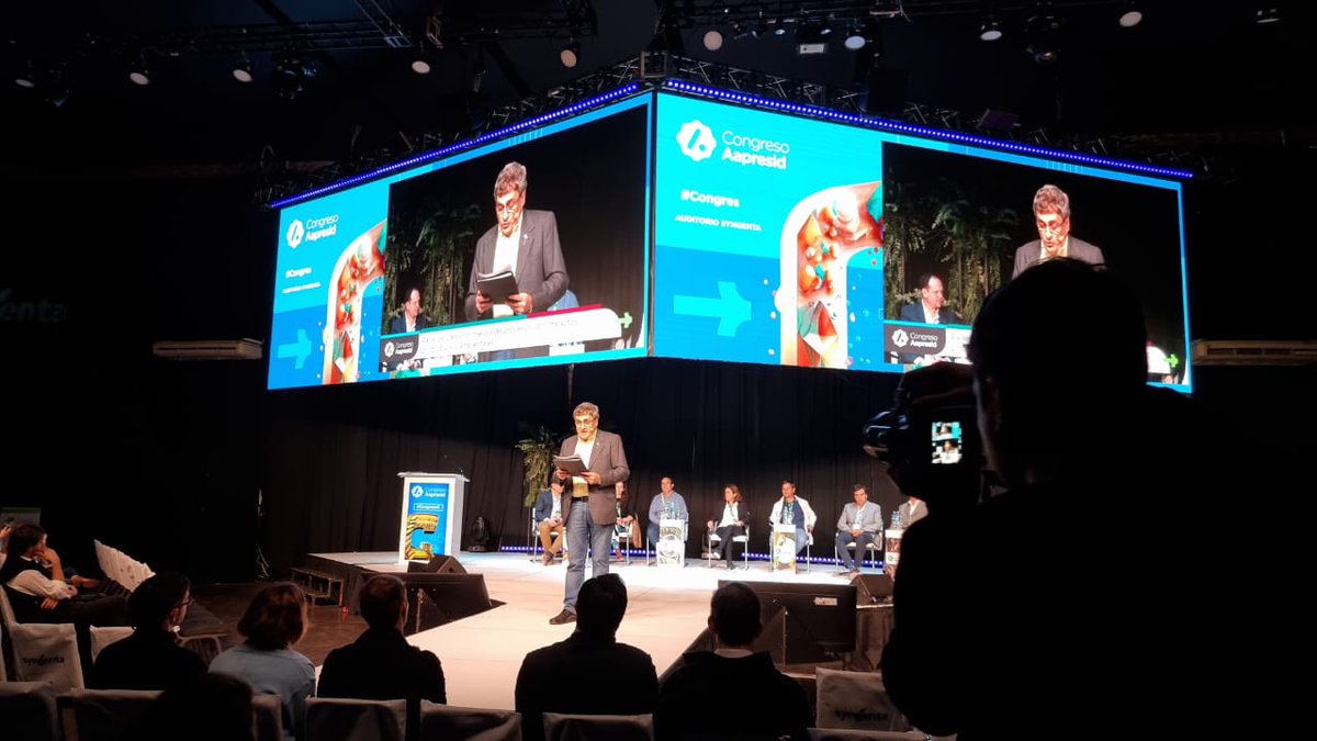 gastonfguido's tweet photo. Felicitaciones @aapresid por el #CongresoC. Y Muchas Gracias a todo su gran equipo y autoridades por haber podido conducirlo nuevamente. @agroatp https://t.co/ORzOldKcLg