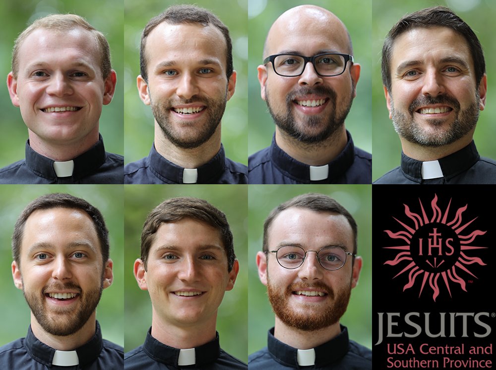 JesuitYAP's tweet photo. Please pray for our seven Jesuits who will pronounce perpetual vows on Saturday, Aug. 12. Learn more about them and get a link to watch the Vow Mass here: https://t.co/FTqm0hrO85 https://t.co/UXbPXjLSu0