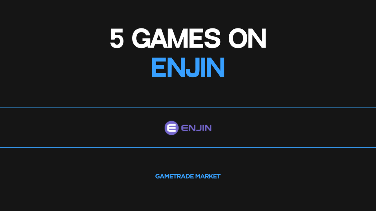 wecube_io's tweet image. 🧵 Top 5 Blockchain Games on @Enjin 🎮

1/🌍 For those fascinated by #LostRelics, dive into these top-tier blockchain games also thriving on the Enjin network. Let’s explore! 

#BlockchainGaming #EnjinGames