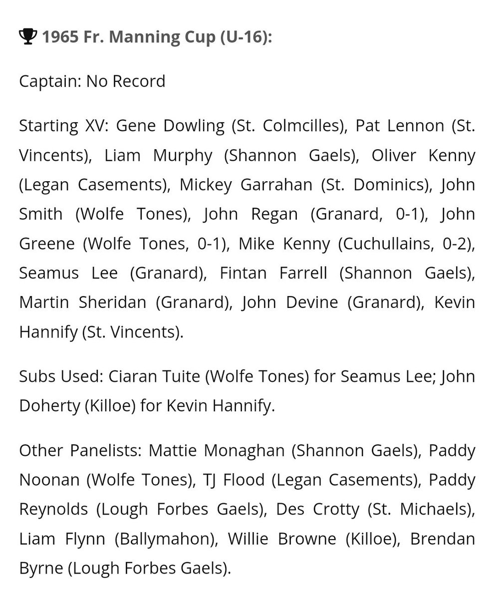 Longford Gaelic Stats tweet media