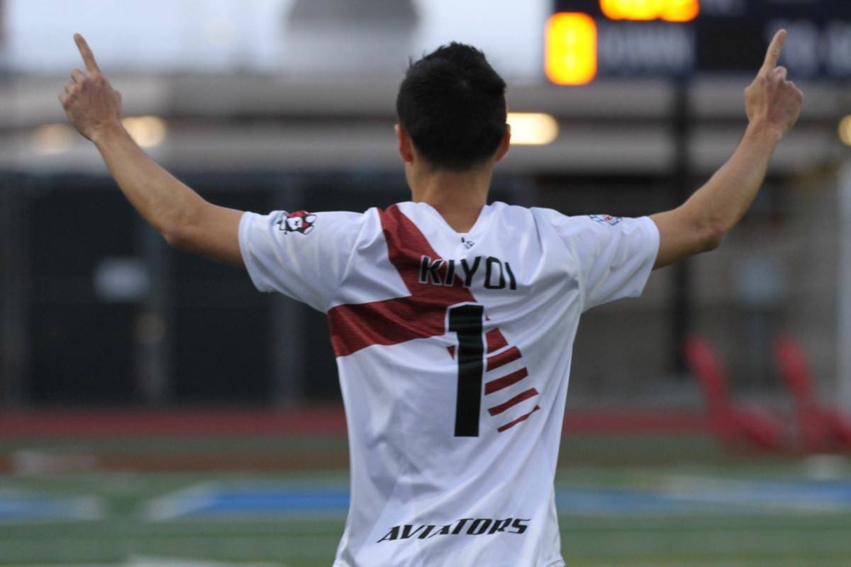 Michael Kiyoi (@michaelkiyoi) on Twitter photo If the records are accurate, today is a special day for me. This will be my 100th game in <a href="/theAUDL/">the AUDL</a>!
I am thankful to my family, friends, fans and especially my teammates on the <a href="/laaviators/">Los Angeles Aviators</a> and the <a href="/OaklandSpiders/">Oakland Spiders</a>.
Forever a Champion and forever chasing another. If the records are accurate, today is a special day for me. This will be my 100th game in <a href="/theAUDL/">the AUDL</a>!
I am thankful to my family, friends, fans and especially my teammates on the <a href="/laaviators/">Los Angeles Aviators</a> and the <a href="/OaklandSpiders/">Oakland Spiders</a>.
Forever a Champion and forever chasing another.
