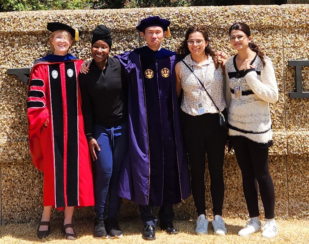 LECORLSU's tweet photo. Today we celebrated the graduation of our Dr. Takashi Taguchi, an esteemed and beloved member of the LECOR. Congratulations Dr. Dr. Taguchi!!! #LSU #LSUSVM #EHSP #LECOR https://t.co/ClSDlOm91z