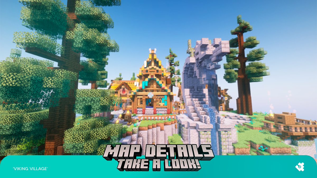 Mia_Studios's tweet image. ⚔️ Unleash your inner Viking! A sneak peek of our latest marketplace map - Prepare to raid, explore &amp;amp; conquer! #MinecraftVikings #ComingSoon 🛶🗺️