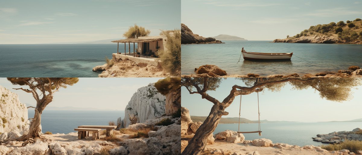 iamneubert's tweet image. 🧪 Ibiza + Chaos Parameter in #Midjourney
One of my favourite tricks when prompting is using the chaos parameter. Let's see how I use it to scale my output.
To supercharge this parameter, combine it with Variations (Strong) and scale your mood boards in minutes from one prompt!…