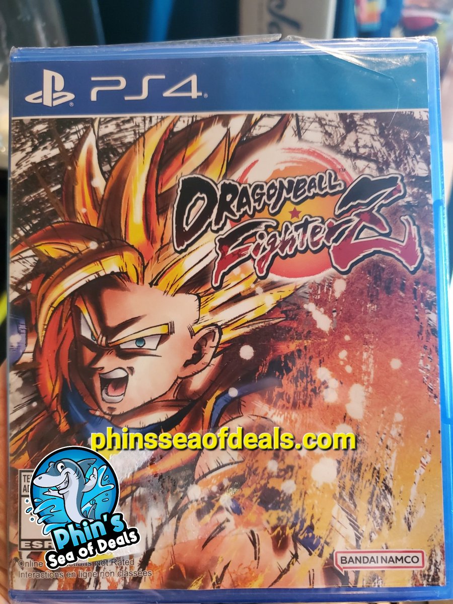 Dragon Ball FighterZ Phinsseaofdeals.com #Phinsseaofdeals #dragonball #dragonballz #dragonballfighterz #ps4 #playstation4 #anime #goku #videogames #videogamesaddict #videogamesstore #videogamesforsale #thriftstore #smallbusiness #washingtonpa #washingtoncountypa #mcmurraypa