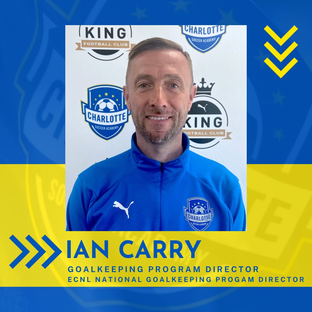 CSA_Soccer's tweet photo. Director UpdateβοΈ
Ian Carry β‘οΈ Goalkeeping Program Director & ECNL National Goalkeeping Program Director
Same club, new role π
#csastaff #csaproud #staffupdates #charlottesocceracademy https://t.co/SbJVYyboe6