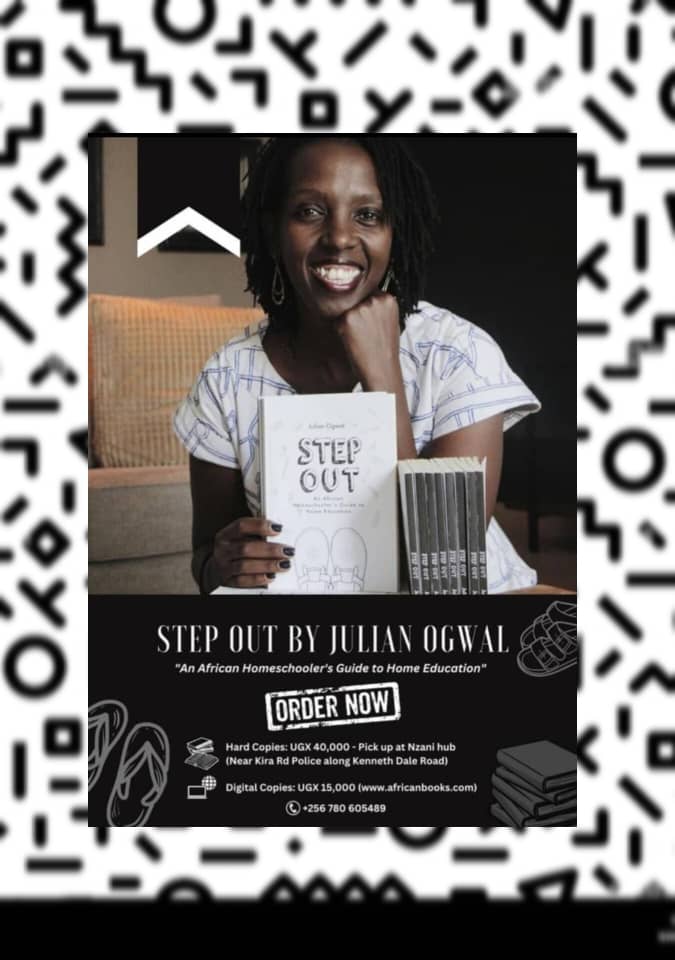 She may be my sister but OBJECTIVELY, as an educator, I highly recommend this book if you’d like to know more about the mysterious world of homeschooling (&amp; parenting, actually)

Get yourself a copy online at ONLY 15k from
 bit.ly/StepOutByOgwal

Hard copies at 40k. 

More 👇🏽