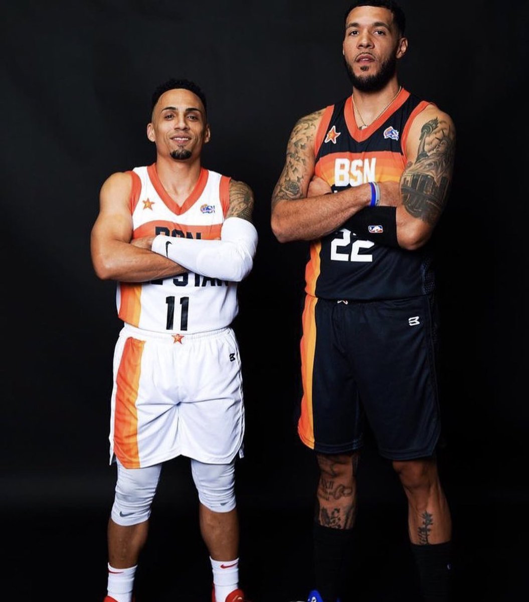 Se juntan en Mexico.
.
Oficialmente este dúo de boricuas se van a volver a juntar para jugar con los Halcones de Xalapa en la liga de Mexico, destacando que ambos ganaron un campeonato en el BSN con los Santeros de Aguadas y me refiero a:
.
Alex Abreu (PG / 5’10 - 31 años)
Emmy