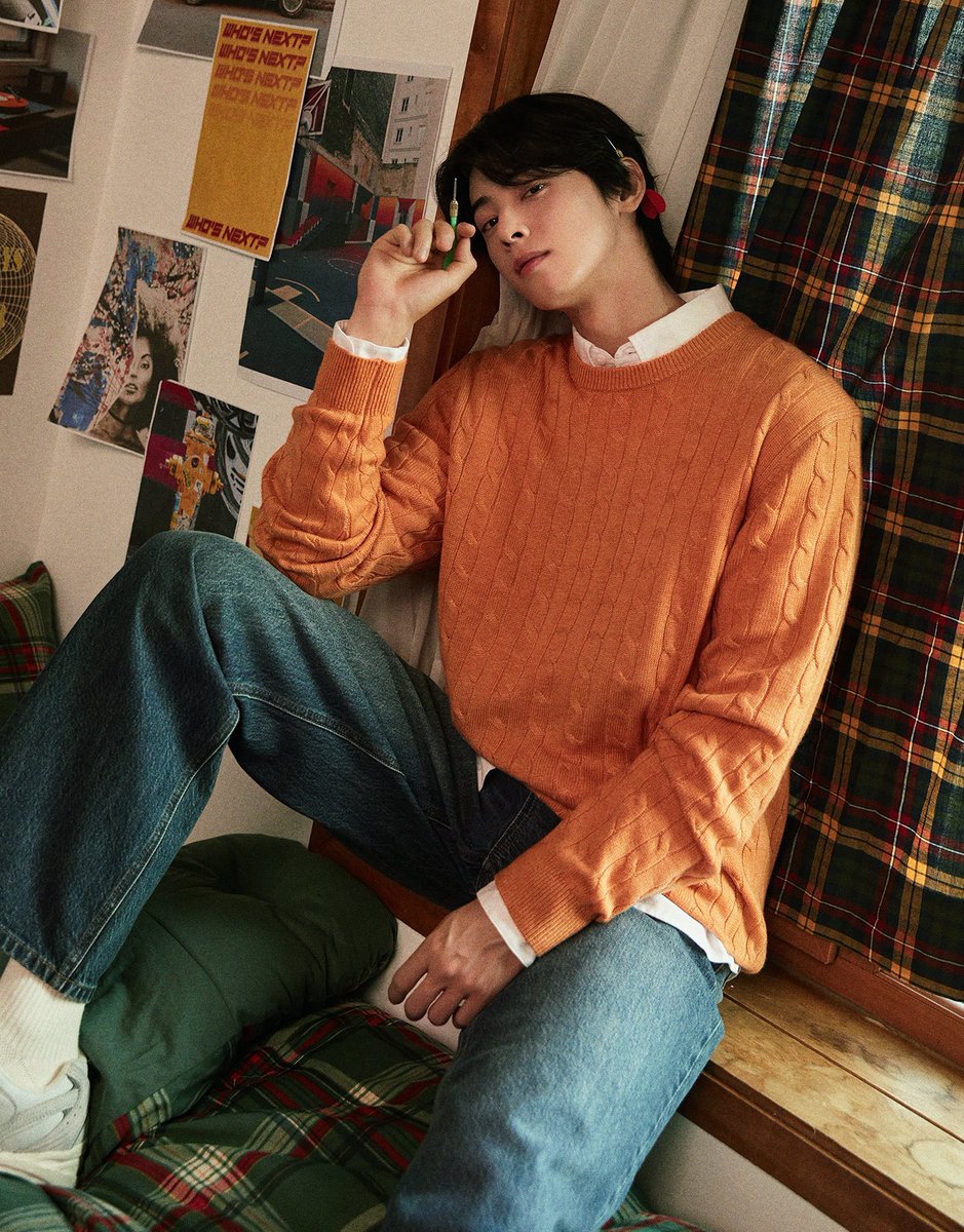 ChaEunwooINTL's tweet photo. [📸] Cha Eunwoo for Giordano Korea

#Giordano #지오다노
#차은우 #ChaEunwoo #チャウヌ
#车银优 #ชาอึนอู #車銀優 https://t.co/S35w7UNF1r