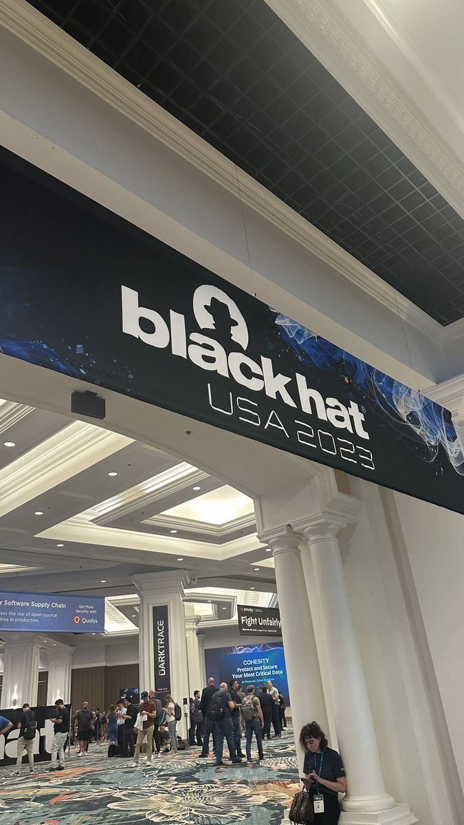 SecureOneHHS's tweet photo. @BlackHat: COO @BlackGirlsHack and #HHSCISO championing diversity & inclusion for #cyber workforce. Together, let's empower more underrepresented voices and bridge the gap! 💪 #BlackGirlsHack #HHSgov
#HHScybersecurity https://t.co/ADw99AHbXf