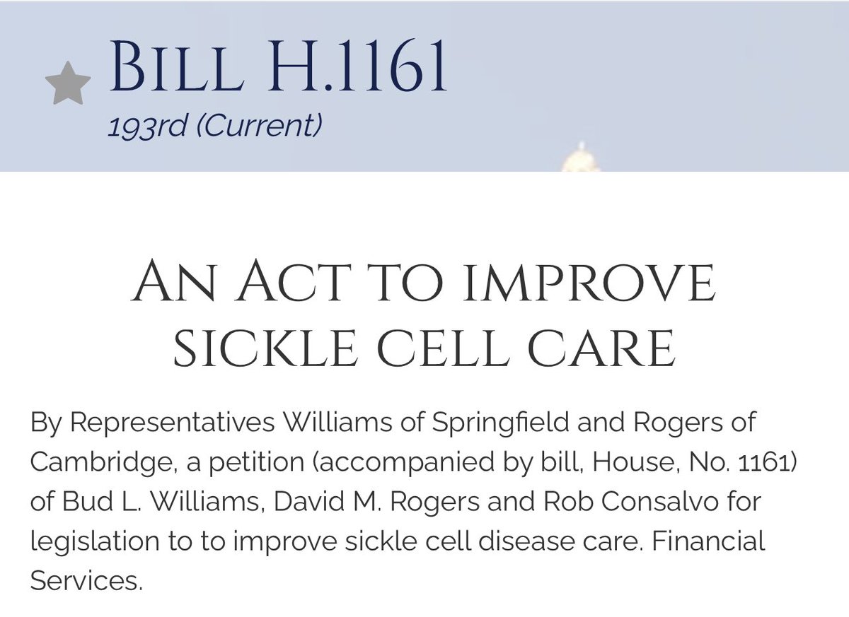 Sharl Azar, MD (@thesickledoc) on Twitter photo Mark it on your calendars! Our omnibus bill to change the landscape of #SickleCell care in Massachusetts is coming up for a public hearing! Join us on September 20 at 10 am at the State House to show the committee that our warriors deserve everything the state can give them! Mark it on your calendars! Our omnibus bill to change the landscape of #SickleCell care in Massachusetts is coming up for a public hearing! Join us on September 20 at 10 am at the State House to show the committee that our warriors deserve everything the state can give them!