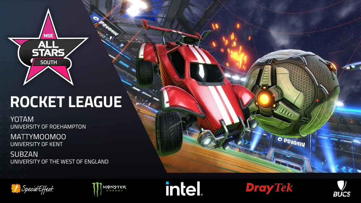 ⬇️ For the South, we have:

<a href="/YotamRL/">Yotam</a> - <a href="/EsportsRoe/">Roehampton Esports</a> 
<a href="/Mxttymoomoo03/">Matty 🐄</a> - <a href="/Kent_Esports/">Kent Esports</a> 
<a href="/Subzan1/">Subzan 🔜 Seville 🇪🇸</a> - <a href="/UWESeaStags/">UWE Esports Society</a>