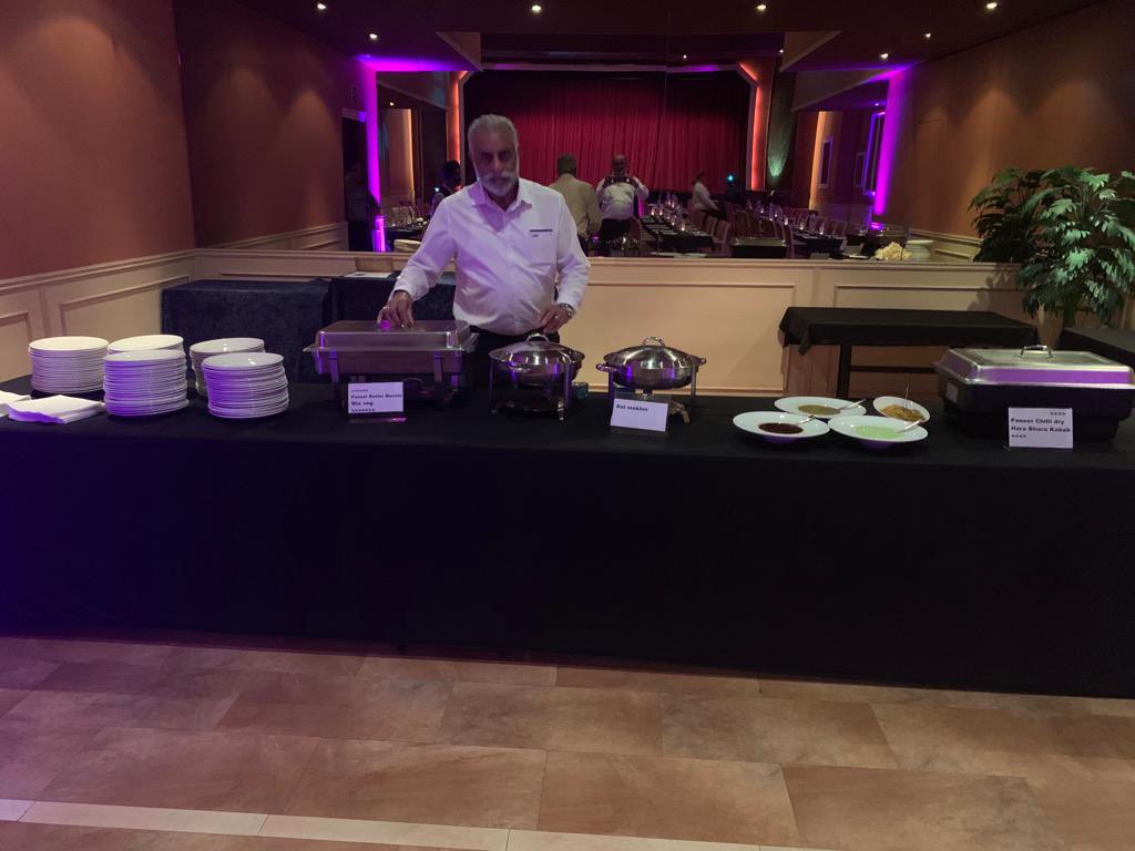 shantibcn's tweet photo. Gracias KYOCERA equipo por confiar en nosotros para su evento de premios. Nos alegramos que pudimos preparar el evento y su gala dinner para que disfruten de comida de la India  lejos de la India y una noche mágica en ciudad mágica. Gracias 🤩 

Thank you KYOCERA team. https://t.co/Ahjb0tbaLf