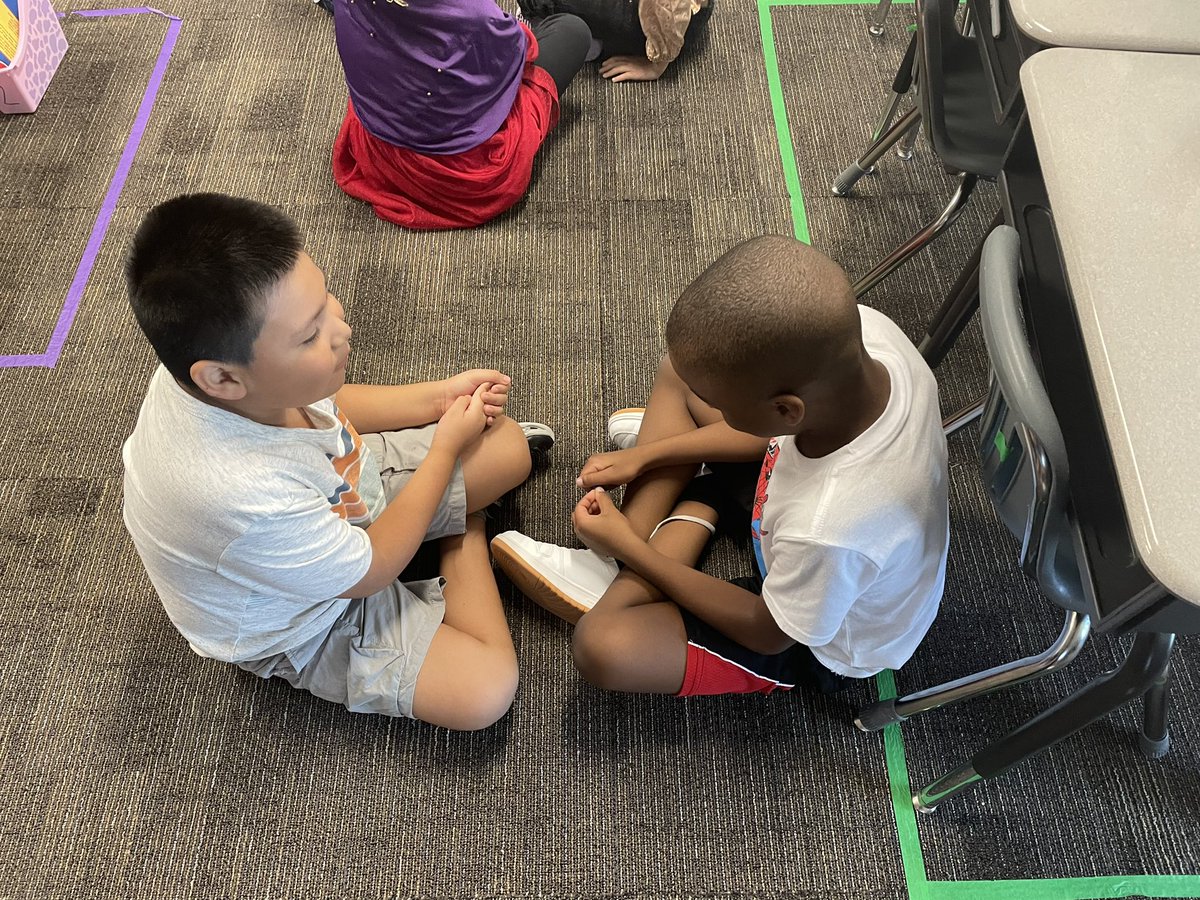 Schulzin3rd's tweet photo. Writers are learning how to share their writing with a partner today with our co-created checklist! We loved sharing out silly stories with each other. #JPEPatherPride @JPE_Panthers https://t.co/o9AR7FWw2J