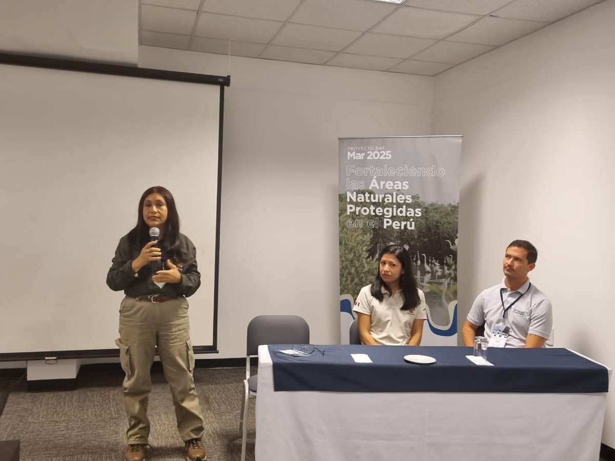 SERNANP's tweet photo. #Sernanp fortalece articulación con comités de gestión de siete áreas naturales protegidas marino costeras promoviendo taller de capacitación para potenciar capacidades en gestión participativa en #Chiclayo.
🗞️ https://t.co/BohNxc57MA https://t.co/3iLSlakt5P