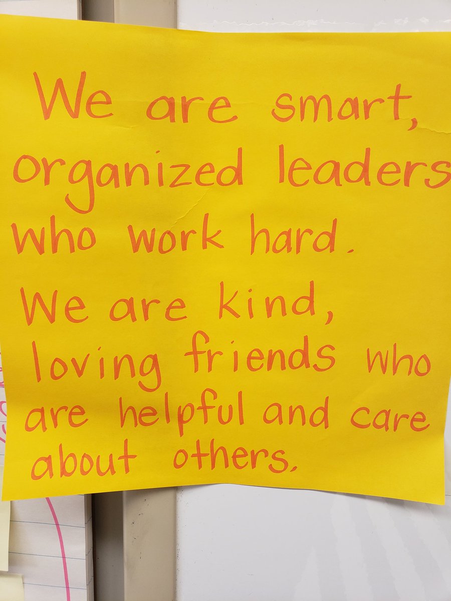 Today we wrote our mission statement. Some pretty great thinking by these amazing leaders!