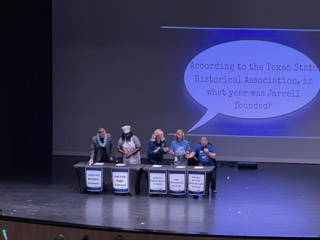 ap_jms's tweet photo. Jarrell ISD getting pumped about the new school year.  Bringing our best!  #OneCommunity https://t.co/VihIC1vvj5