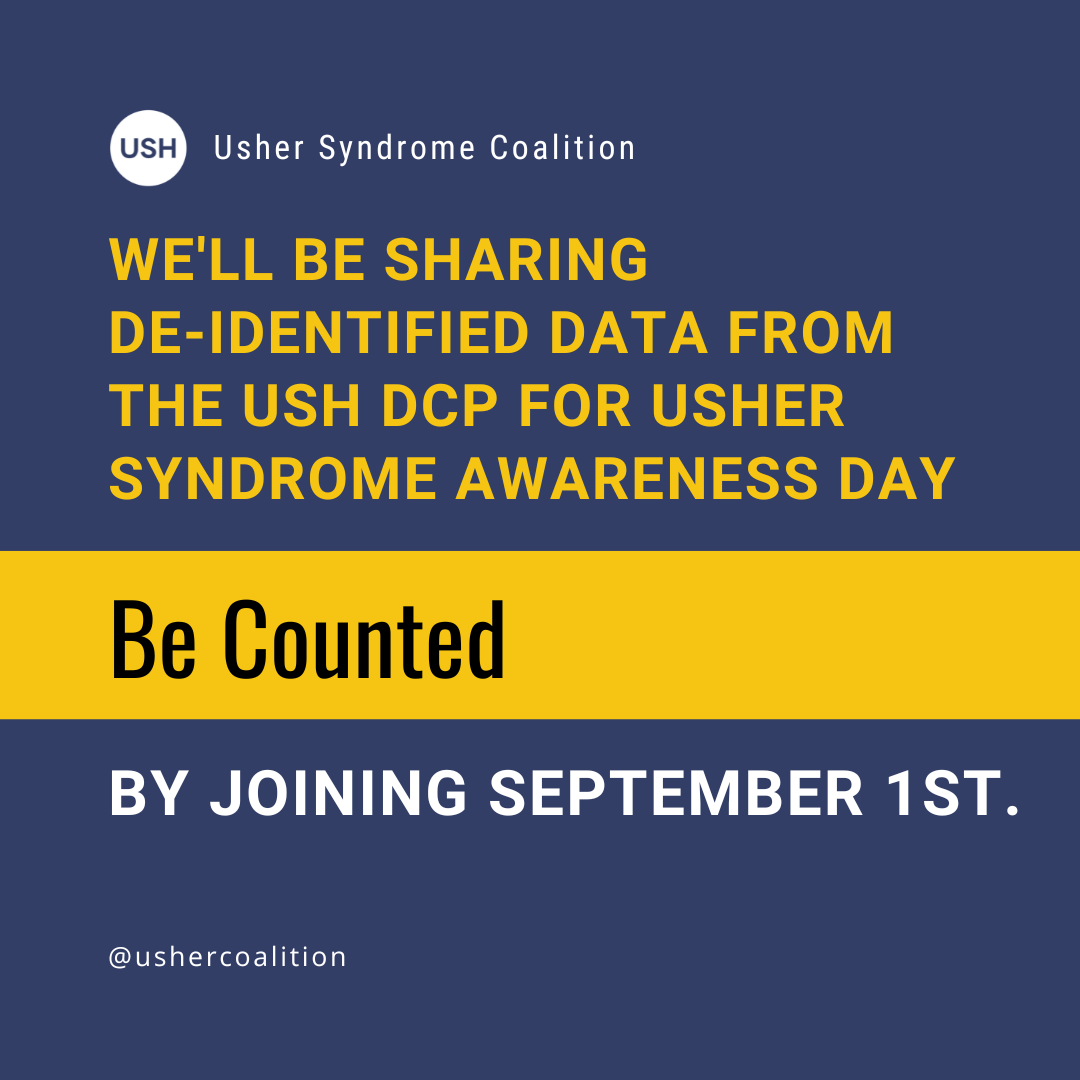 Head to the link in our bio and get started today. Thank you so much, friends! #UsherSyndrome #DeafBlind #RareDisease 

ushersyndrome.rare-x.org