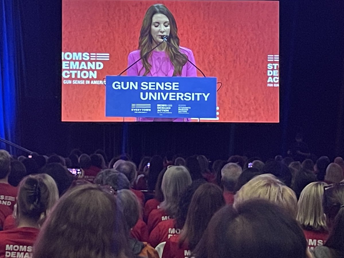 #10yearsofmoms: Let’s talk about⁩ the power of relentless incrementalism, showing up & showing up again & never going away & never giving up & #keepgoing #bigmomenegy #momsareeverywhere #demandaseat #itstheguns #itsthefuckingguns ⁦@shannonrwatts @MomsDemand ⁩ #GSU2023