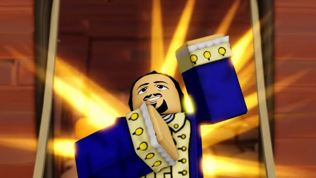 PopCrave's tweet photo. Roblox has released 'Hamilton Simulator,' an officially licensed in-game experience inspired by the hit Broadway musical. https://t.co/YbYqq9TIvD