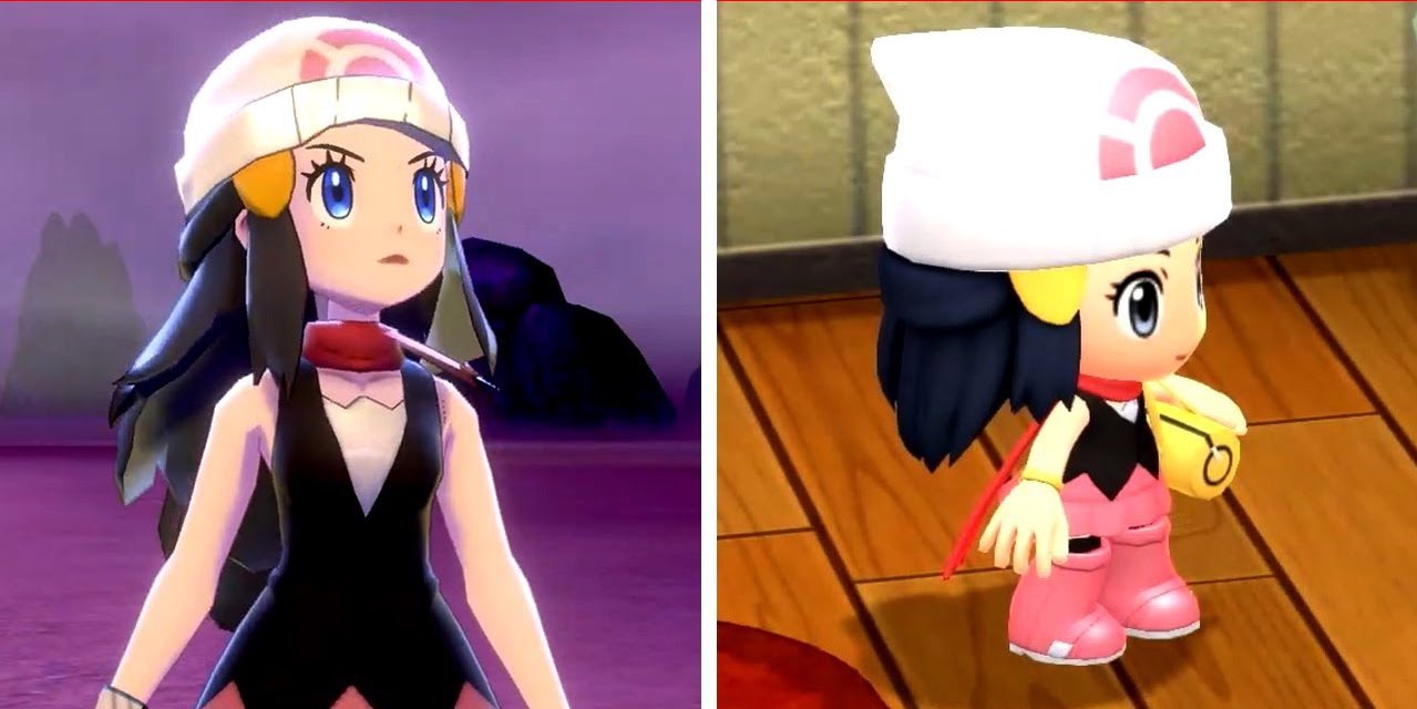 Poke on X: We could've had the best Pokémon game of all time and we got  Chibi Dawn instead 😭  / X