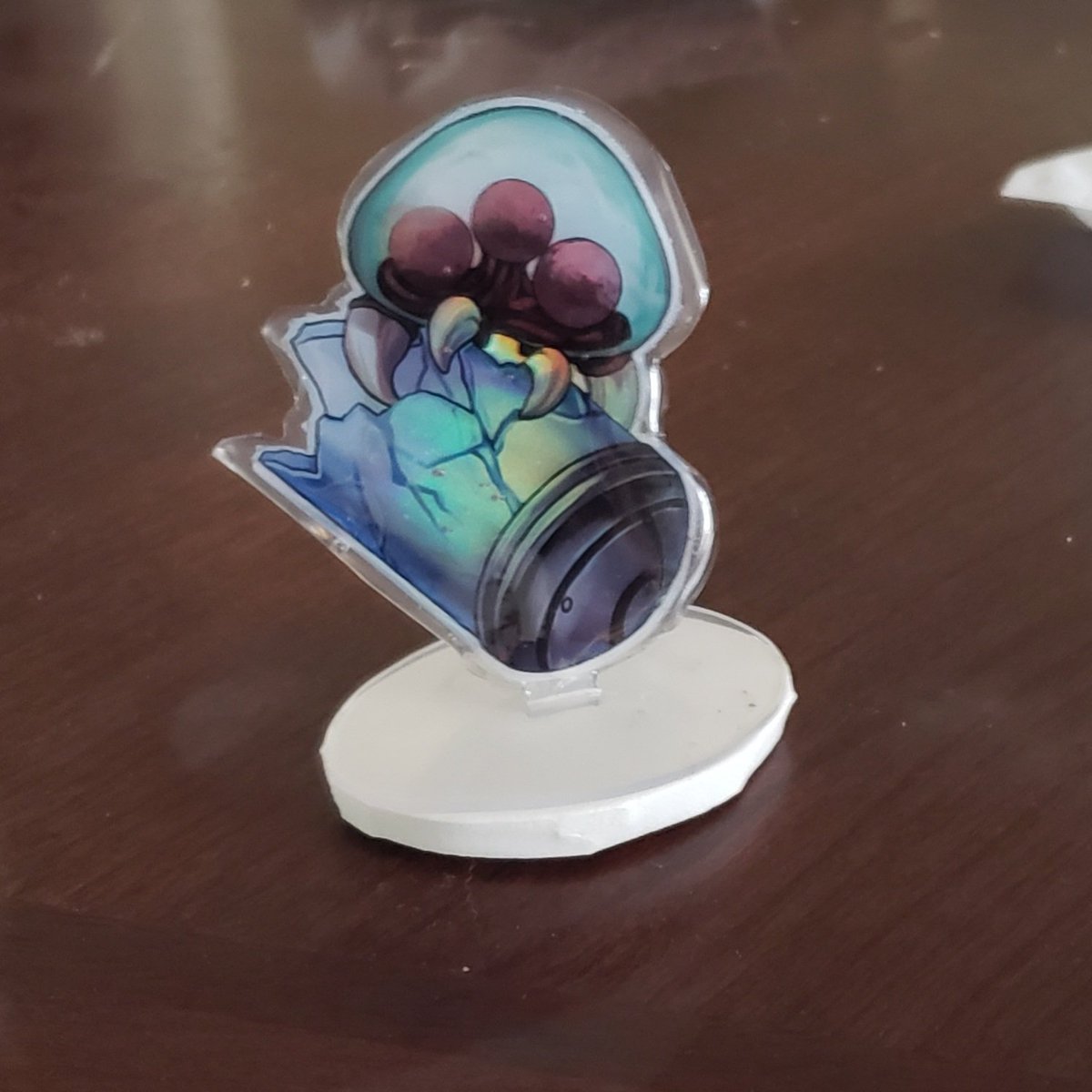 Quick thing i crafted a few days ago!  I'm thinking about getting it professionally printed because it's too hard to make it look good with my materials 😭 lol